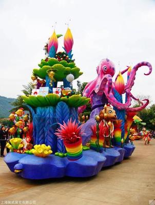 海洋巡游花車 打造夢幻慶典的流動風景線